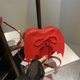 Heart Shape Bat Wings Bag Strap Shoulder Crossbody Bag