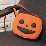 Halloween Funny Pumpkin Bat - Cartoon Shoulder Crossbody Bag