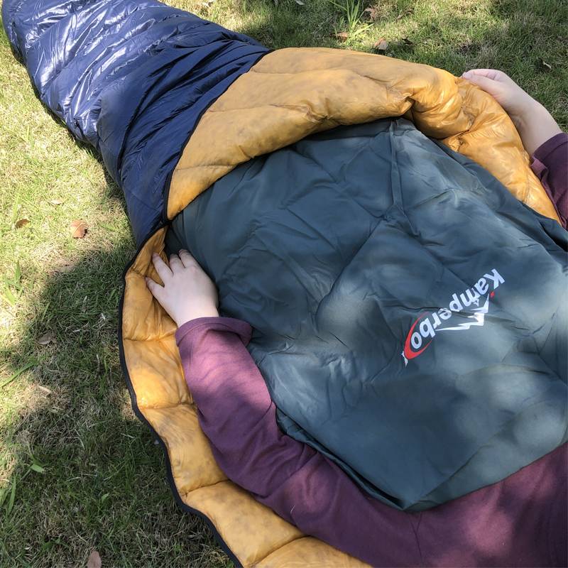 Kamperbox Camping Sleeping Bag With Inner Lining Hotel Ultra Light Sleeping Bag