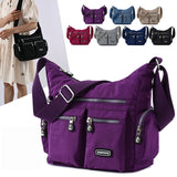 Women Shoulder Bags - Multiple Pockets Waterproof