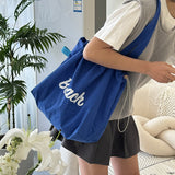 Daily Canvas Bag Large Capacity Women's Shopping Shoulder Bag