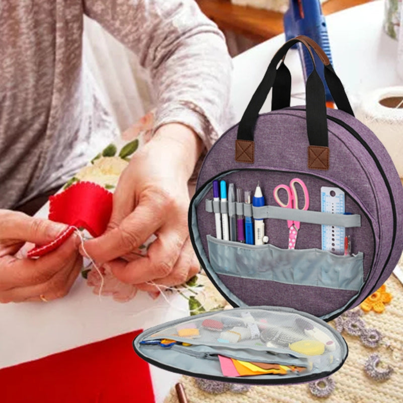 Ladies Embroidery Tool Set Storage/Makeup Tote Bag