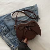 Heart Shape Bat Wings Bag Strap Shoulder Crossbody Bag